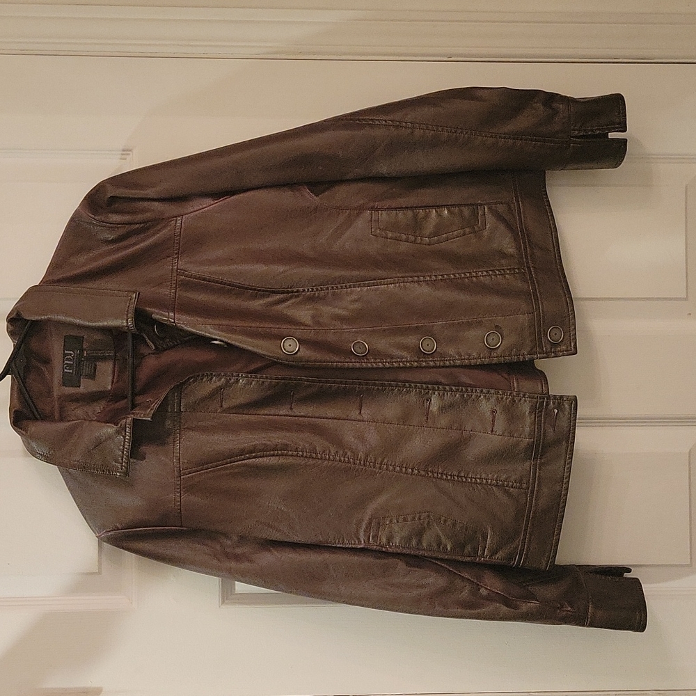 FDJ Women's faux leather jacket